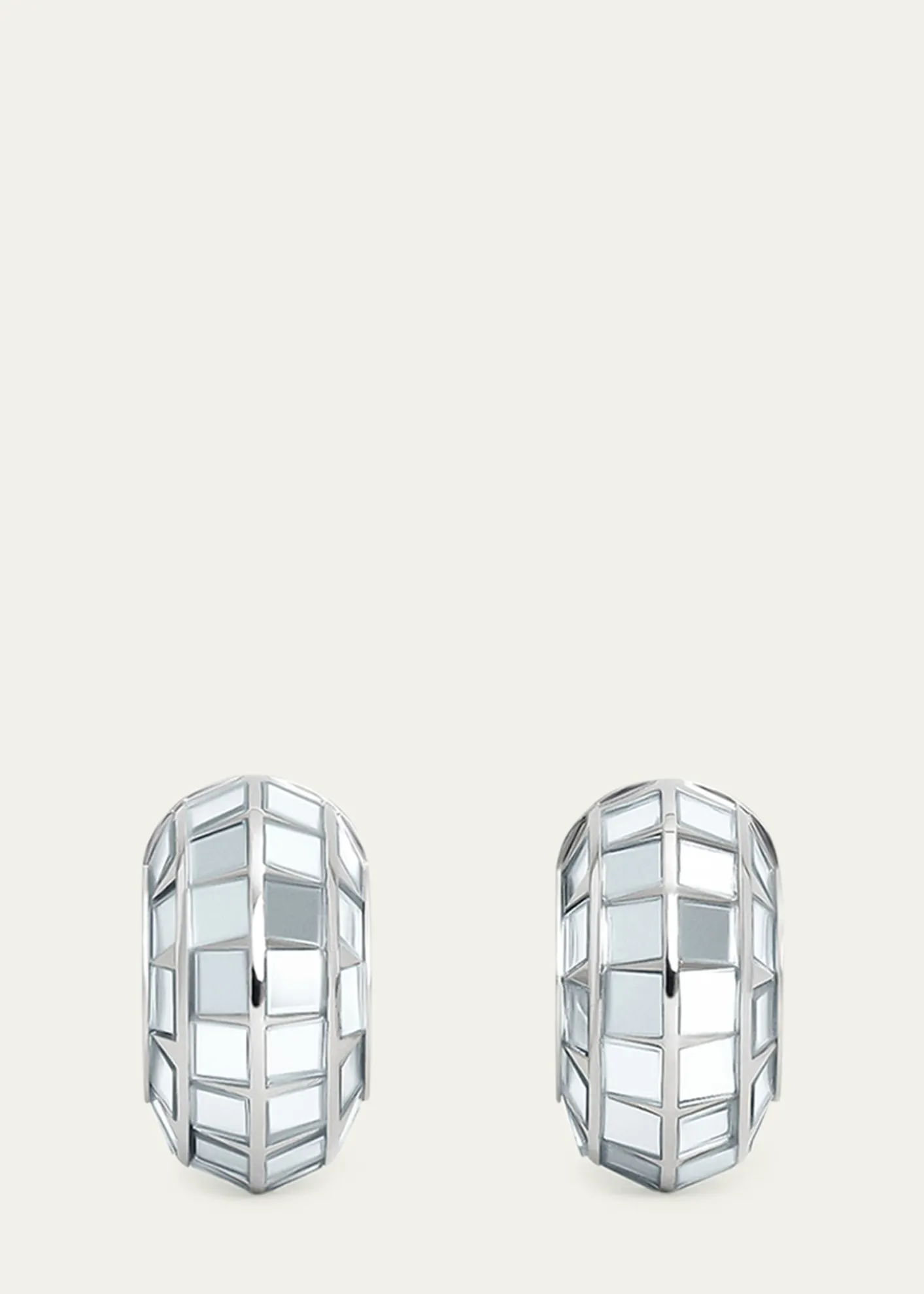 ALAIADisco Crystal Small Hoop Earrings