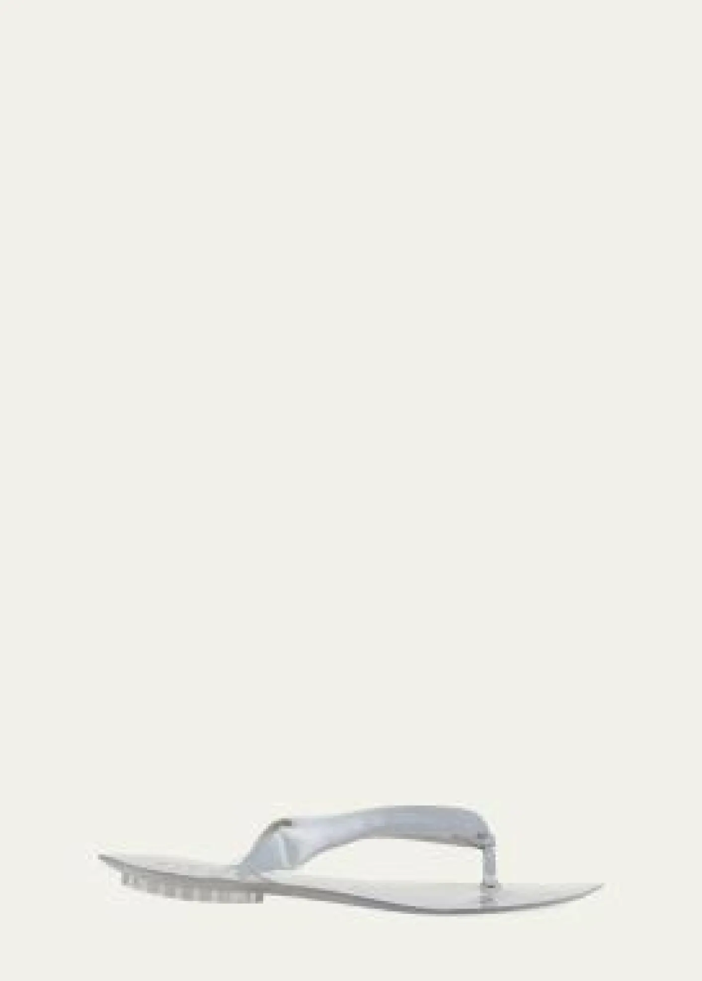 ALAIAInvisible Padded Thong Flat Sandals