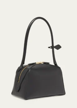 ALAIALe Bouledogue Dome Leather Shoulder Bag
