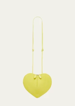 ALAIALe Coeur Crossbody Bag in Suede