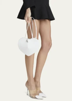 ALAIALe Coeur Crossbody Bag in Lux Leather