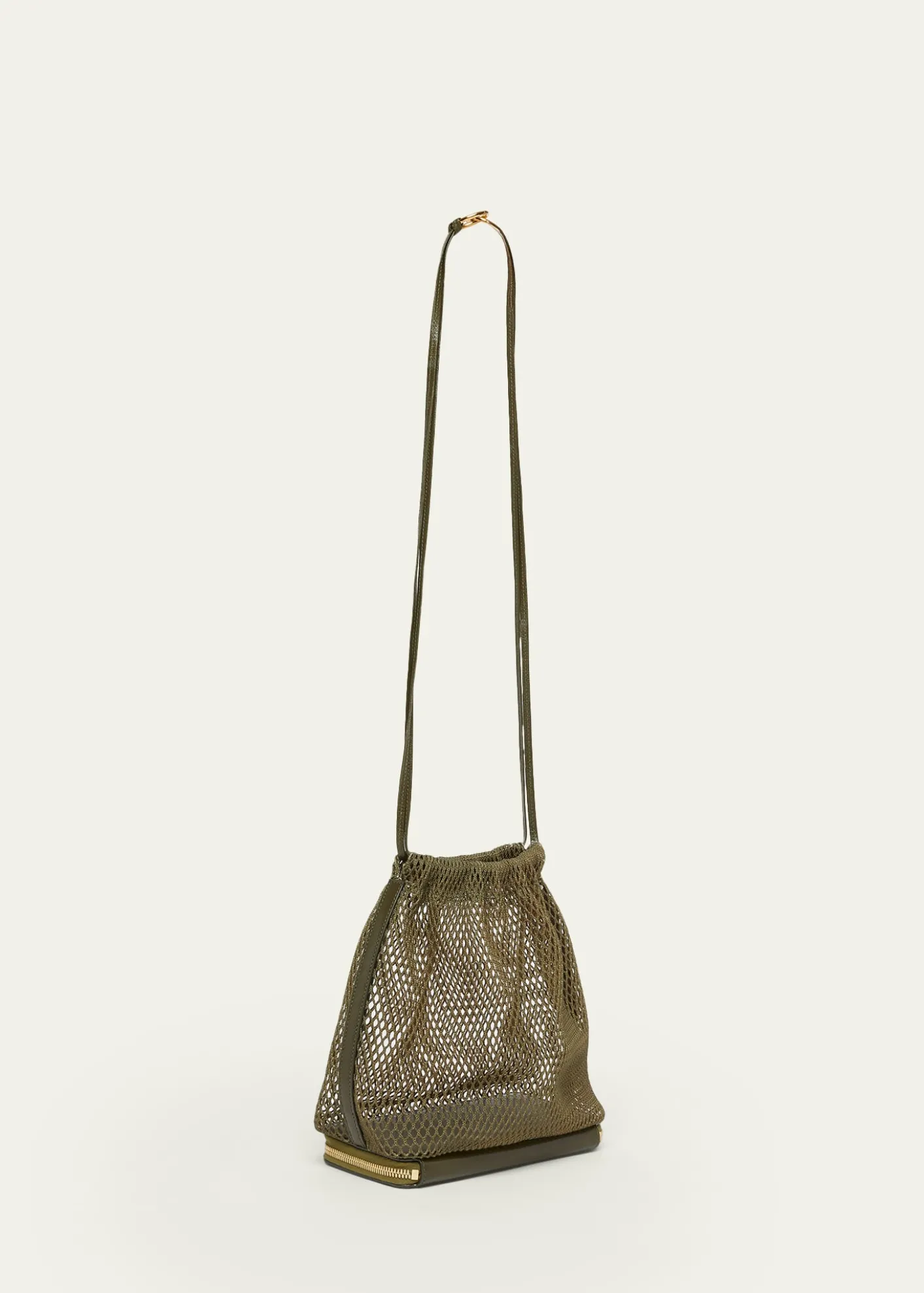 ALAIALe Pochon Fishnet Crossbody Bag