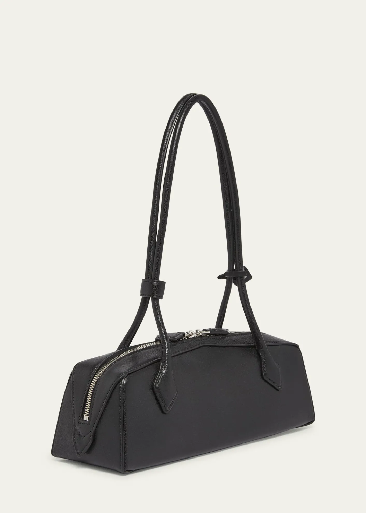 ALAIALe Teckel Medium Shoulder Bag in Goatskin