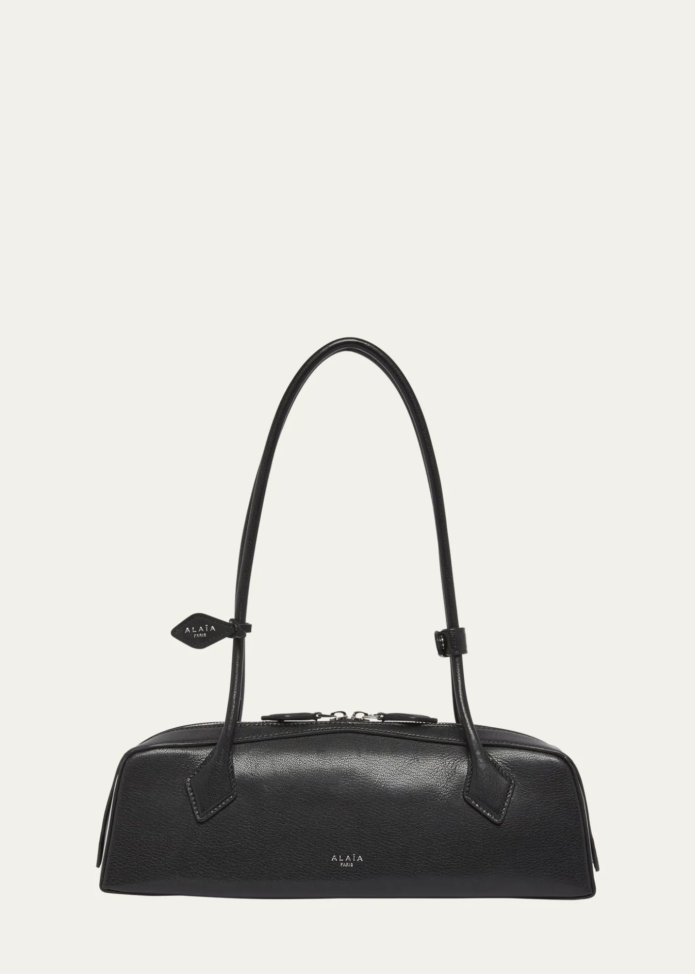 ALAIALe Teckel Medium Shoulder Bag in Goatskin