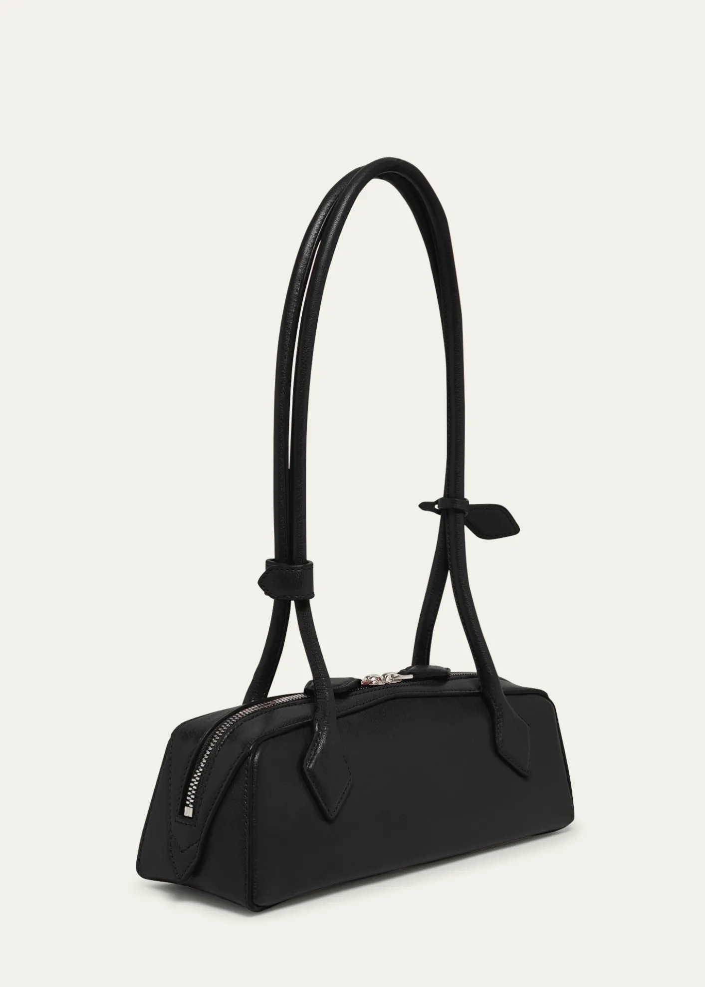 ALAIALe Teckel Small Shoulder Bag in Leather