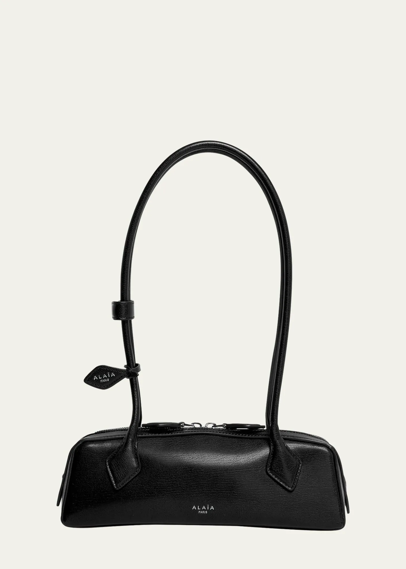 ALAIALe Teckel Small Shoulder Bag in Leather