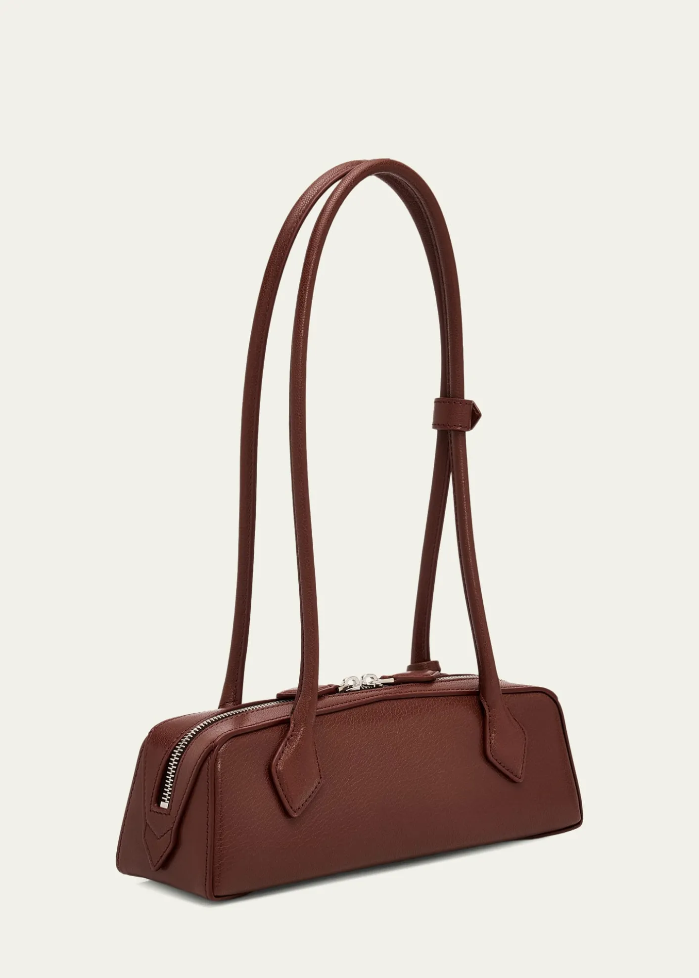 ALAIALe Teckel Small Shoulder Bag in Leather