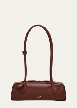 ALAIALe Teckel Small Shoulder Bag in Leather