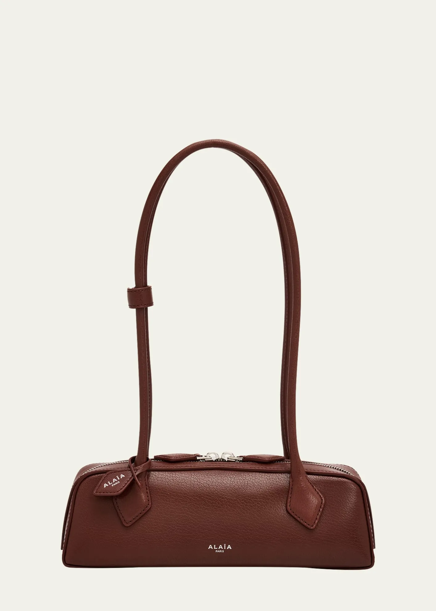 ALAIALe Teckel Small Shoulder Bag in Leather