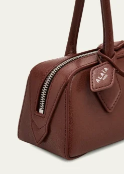 ALAIALe Teckel Small Shoulder Bag in Leather