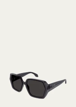 ALAIALogo Acetate Butterfly Sunglasses