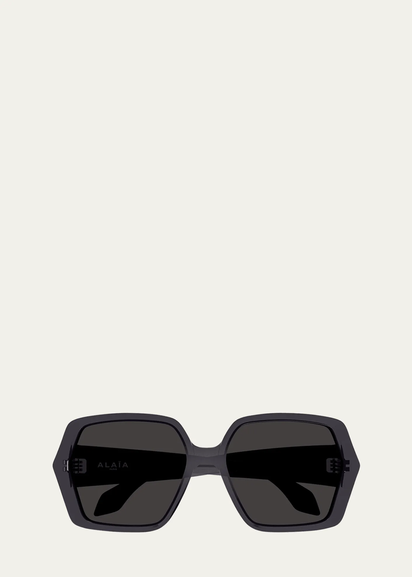 ALAIALogo Acetate Butterfly Sunglasses