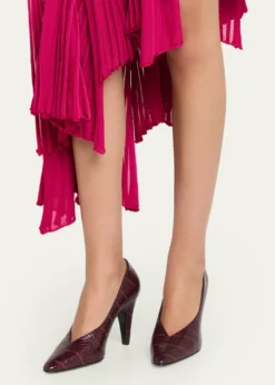 ALAIA90mm Snake Leather Pumps