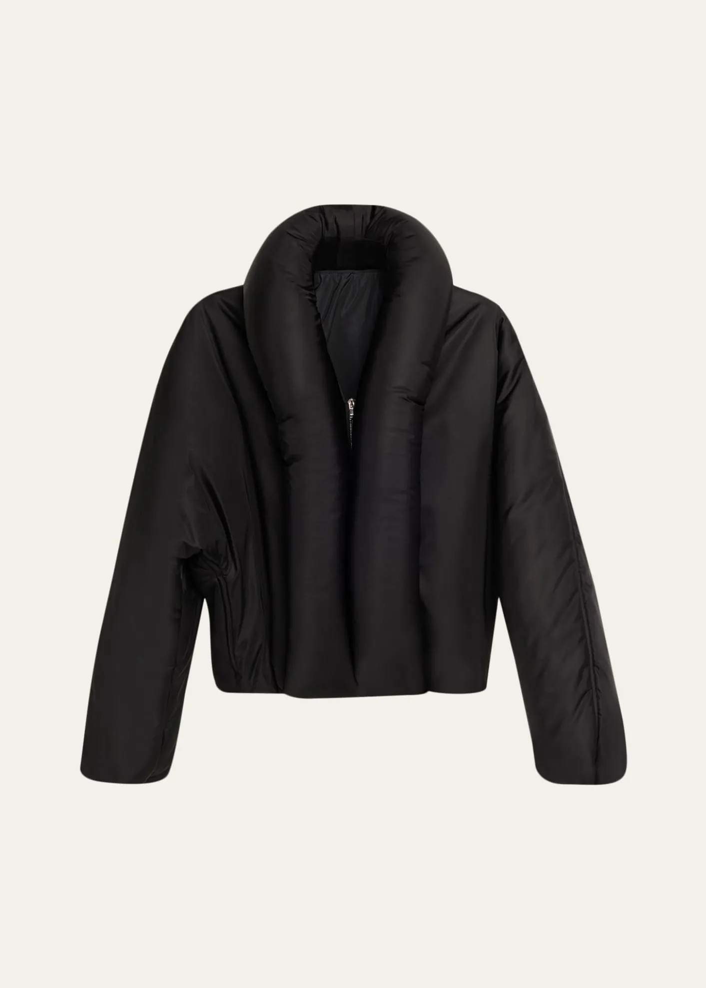 ALAIATaffeta Padded Bomber Jacket