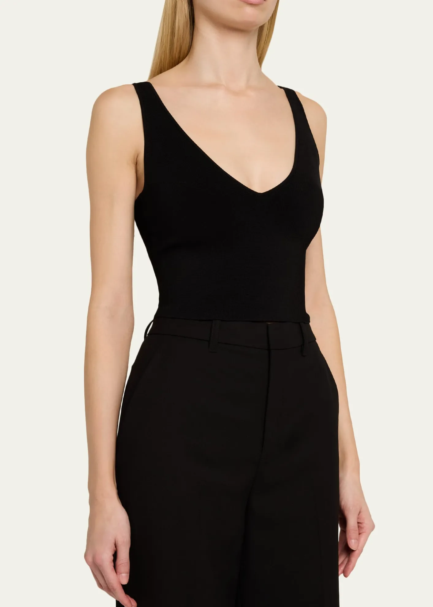 A.L.C.Ani Sleeveless Crop Top