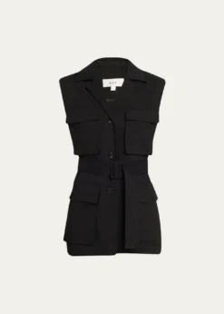 A.L.C.Cameron Belted Utility Vest
