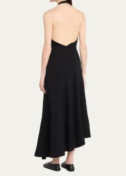 A.L.C.Celina Linen-Blend Halter Dress