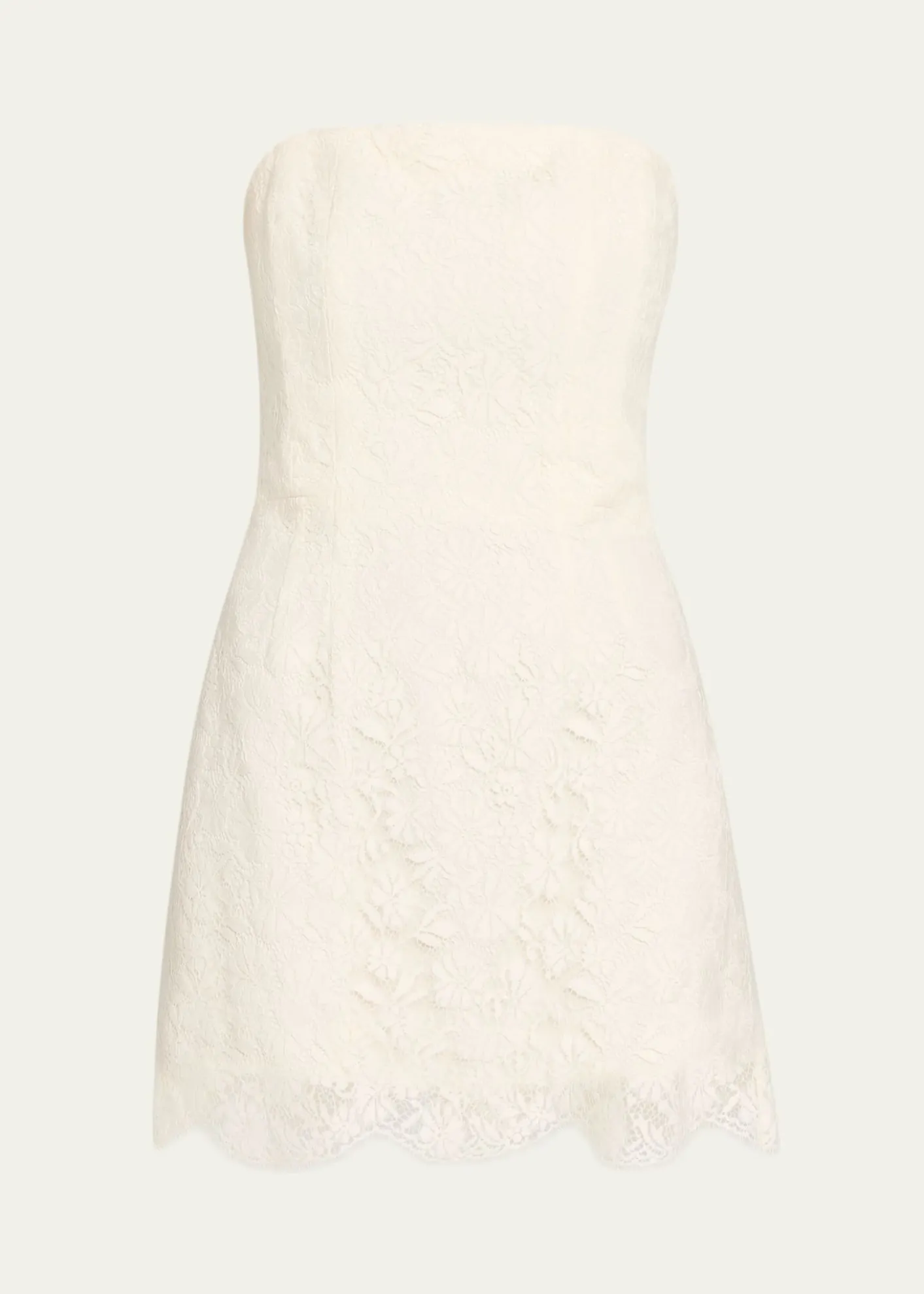 A.L.C.Eliana Strapless Lace Mini Dress