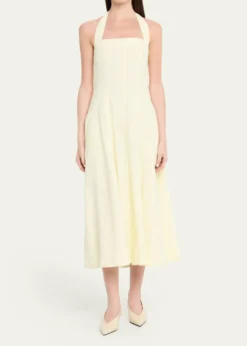 A.L.C.Elinor Halter Midi Dress