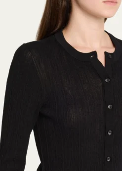 A.L.C.Fisher Ribbed Cardigan