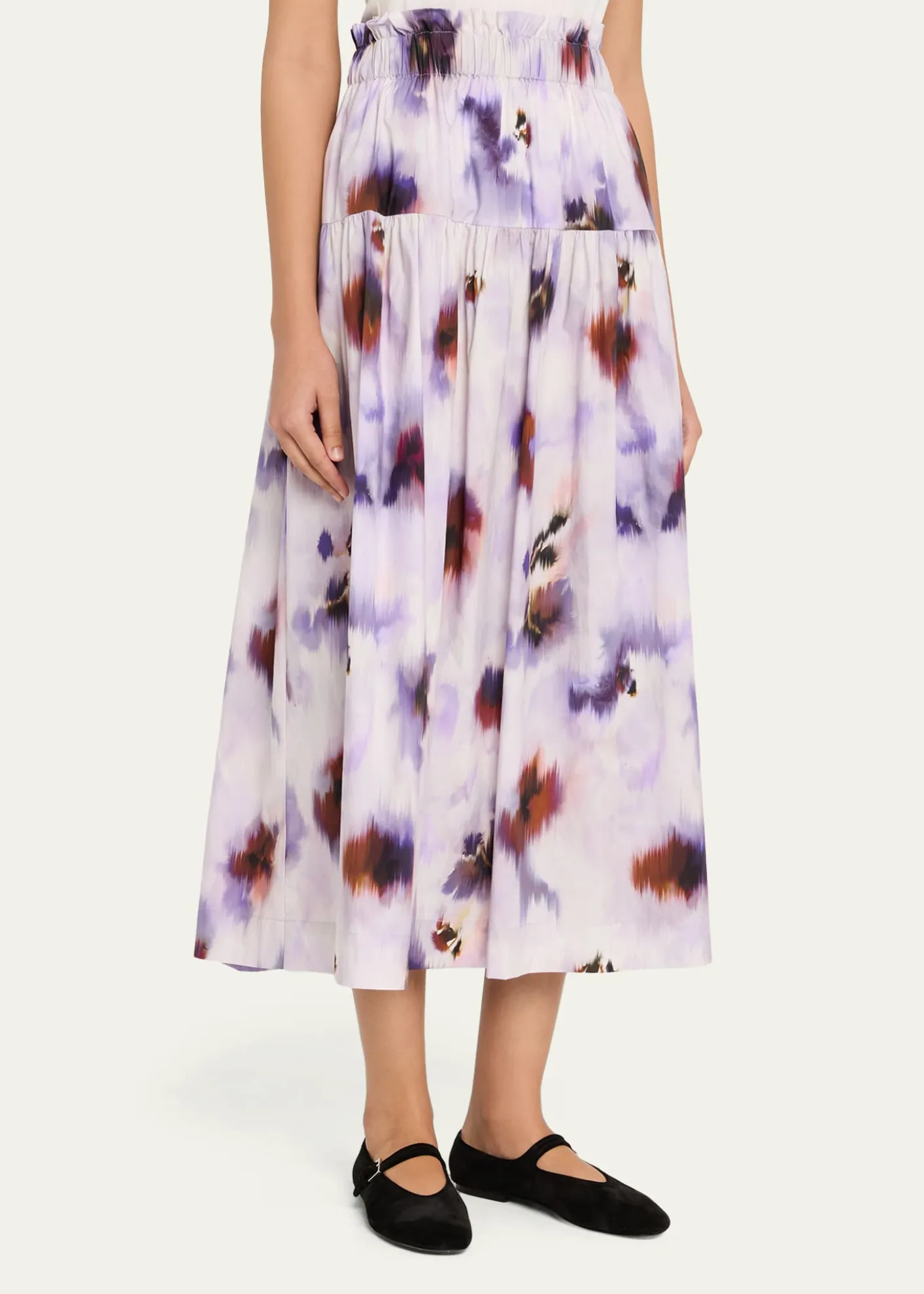 A.L.C.Jayden Floral A-Line Skirt