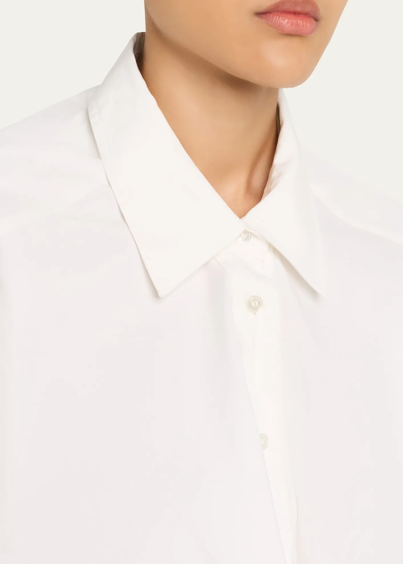 A.L.C.Leo Twist-Front Cotton Lawn Top