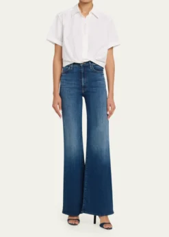 A.L.C.Lily Cropped Twist-Front Poplin Shirt