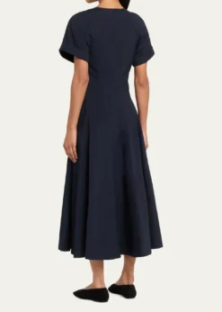 A.L.C.Lucille Cotton Poplin Midi Dress