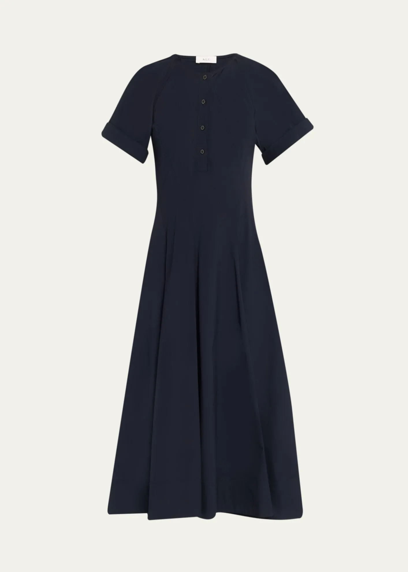 A.L.C.Lucille Cotton Poplin Midi Dress
