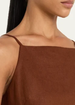 A.L.C.Reese Strappy Open-Back Top