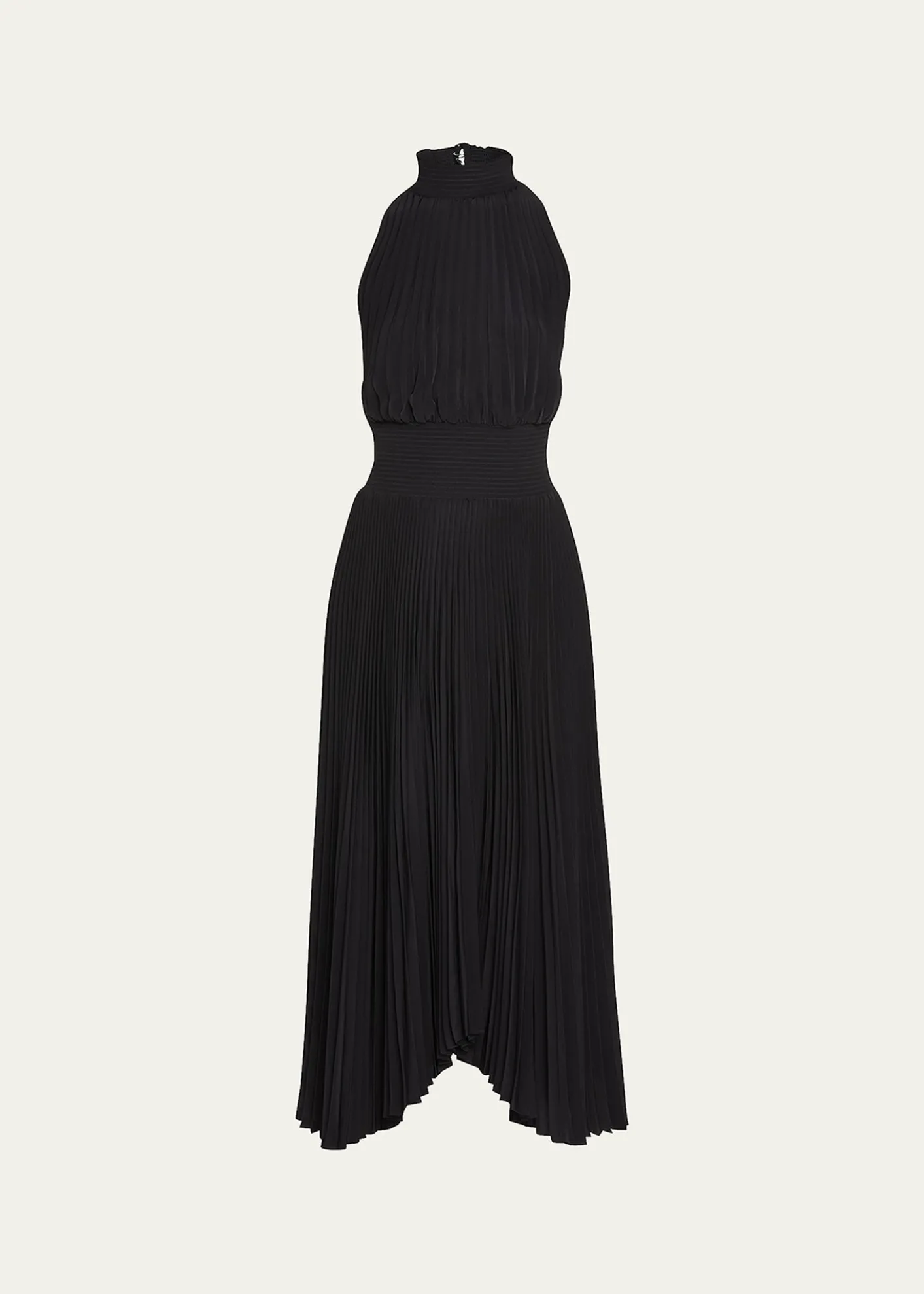 A.L.C.Renzo Pleated Halter Dress