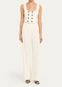 A.L.C.Winston Linen-Blend Pants