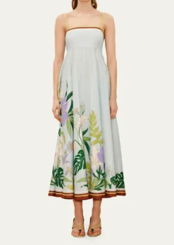 ALEMAISAlfie Linen Midi Dress
