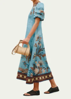 ALEMAISGeorgie Linen Midi Dress