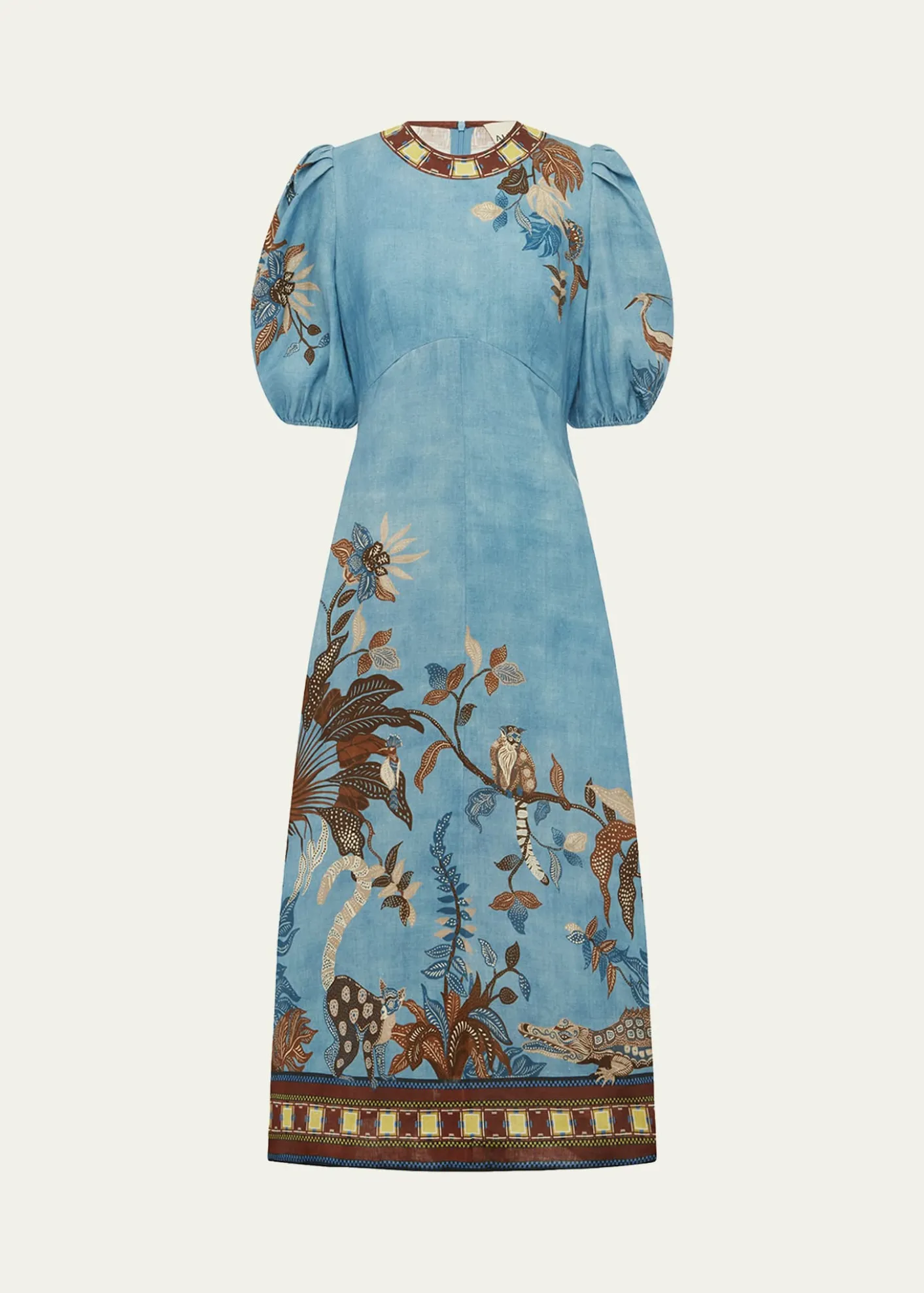 ALEMAISGeorgie Linen Midi Dress