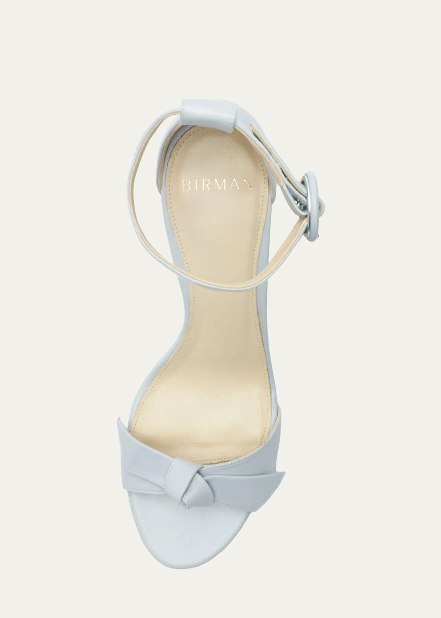 Alexandre BirmanClarita Knot Ankle-Strap Leather Sandals