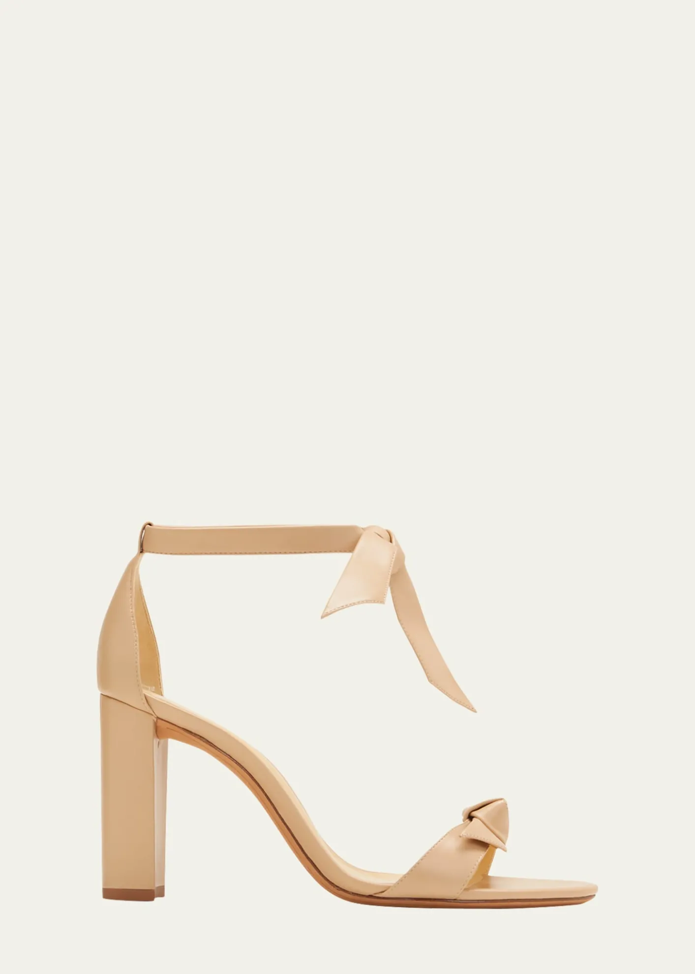Alexandre BirmanClarita Leather Ankle-Tie Sandals