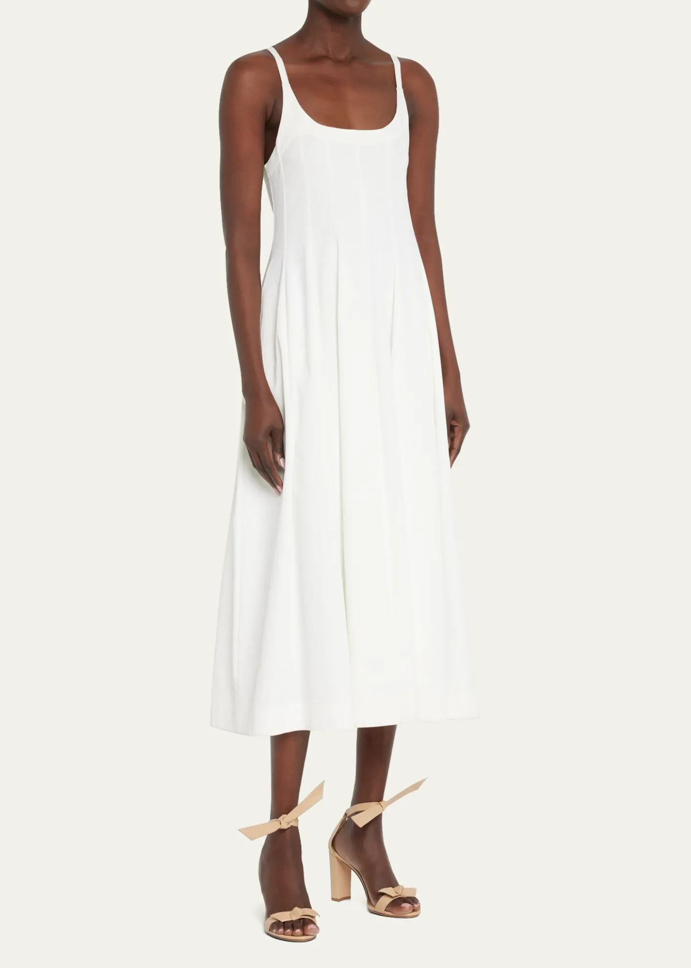 Alexandre BirmanClarita Leather Ankle-Tie Sandals
