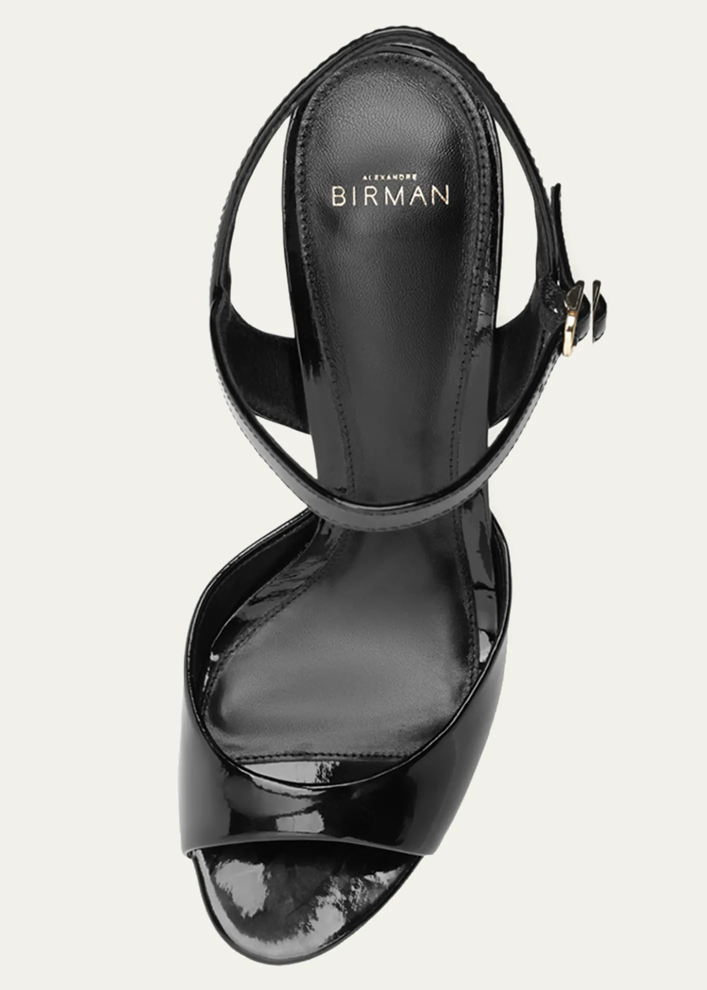 Alexandre Birman120mm Amy Patent Leather Platform Sandals