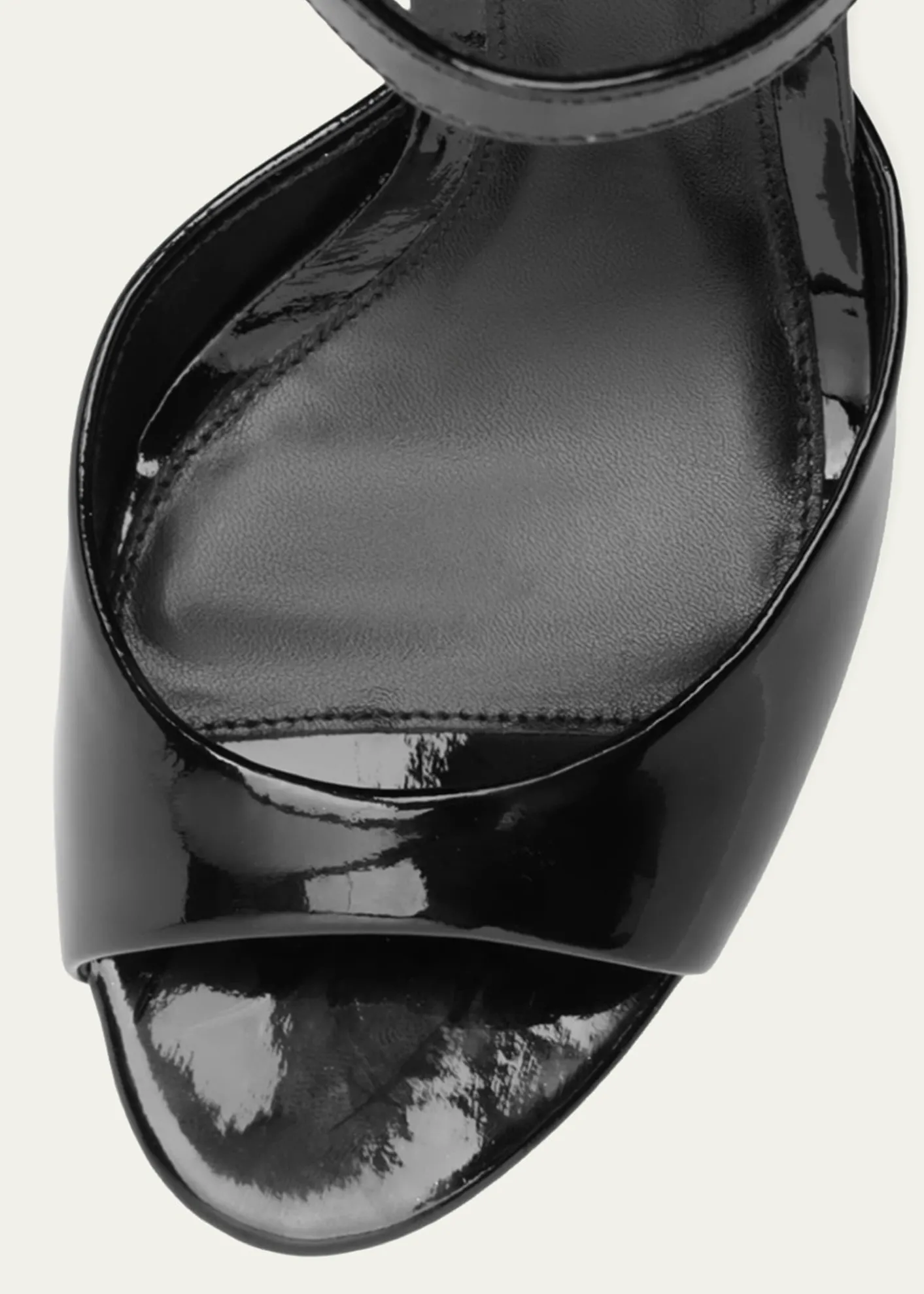 Alexandre Birman120mm Amy Patent Leather Platform Sandals