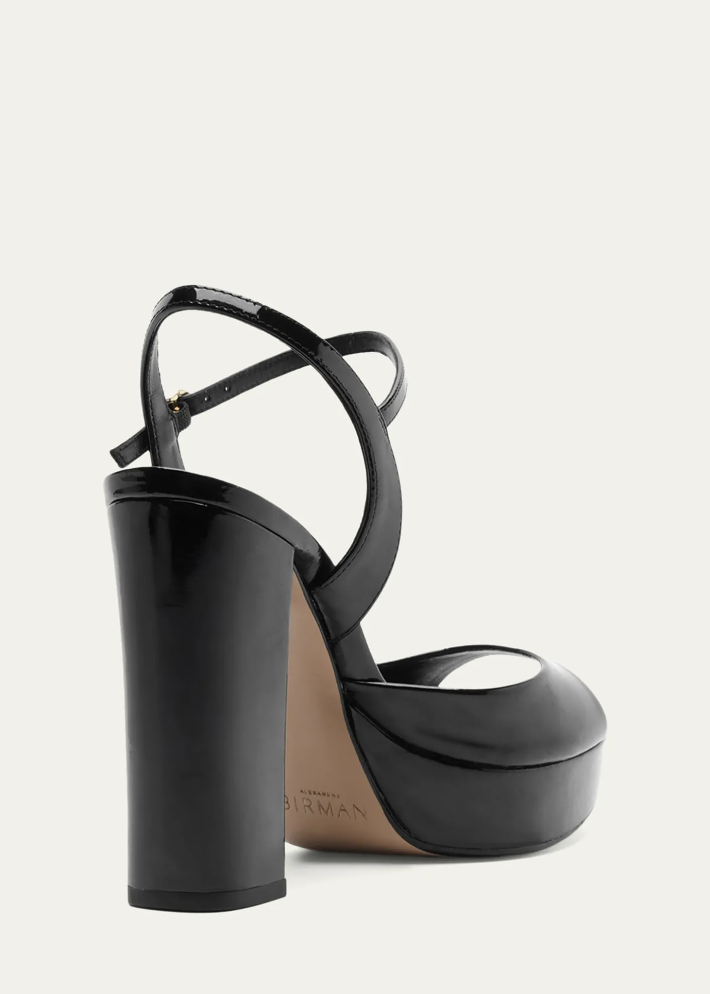 Alexandre Birman120mm Amy Patent Leather Platform Sandals