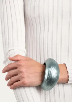 Alexis BittarPuffy Lucite Tapered Bangle Bracelet