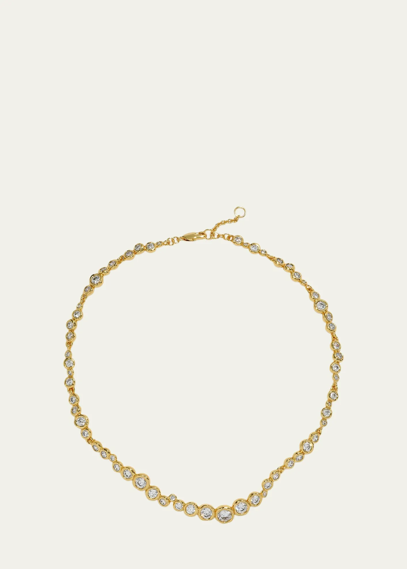 Alexis BittarAsterales Gold CZ All Around Necklace