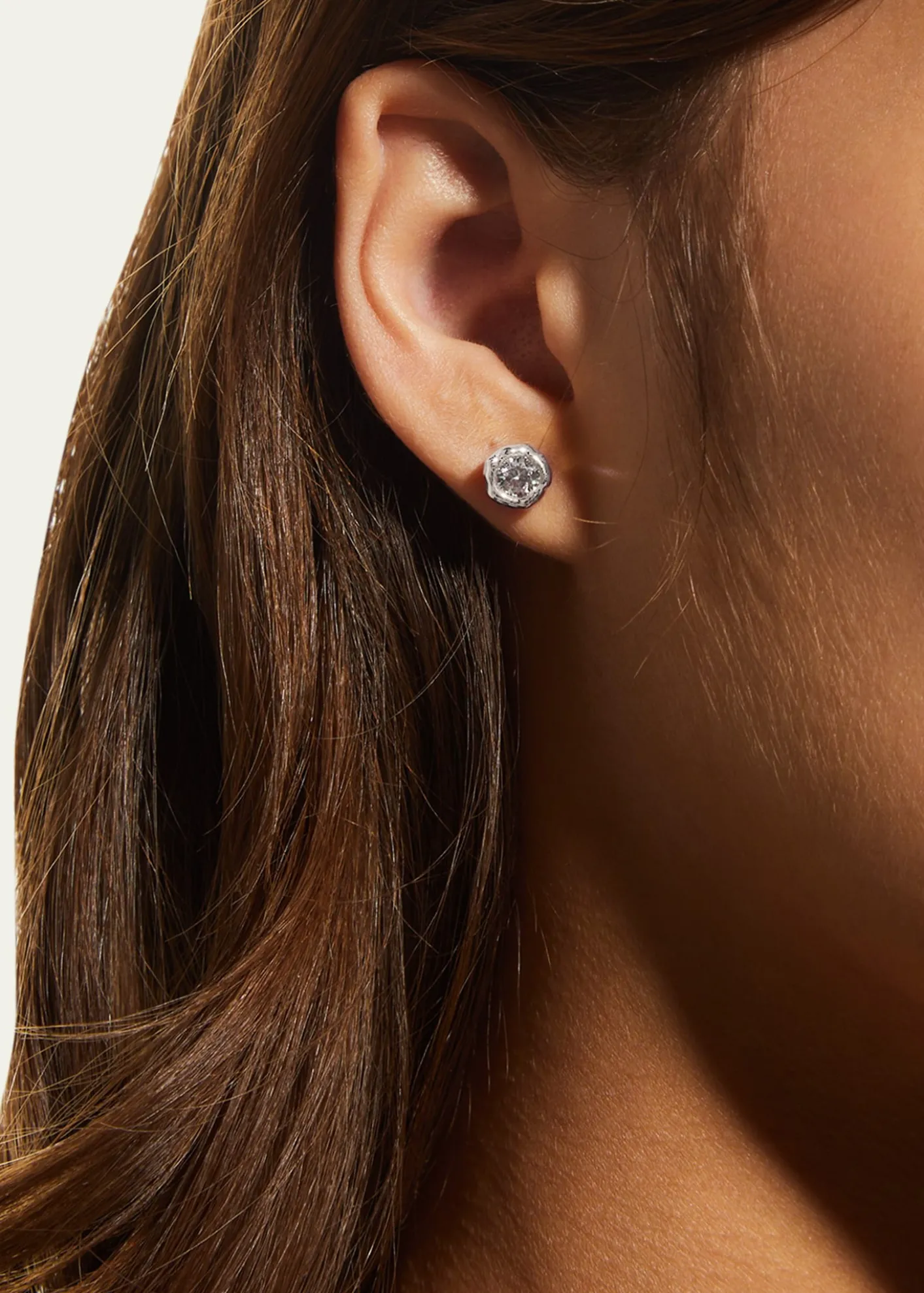 Alexis BittarAsterales Molten Bezel Stud Earrings