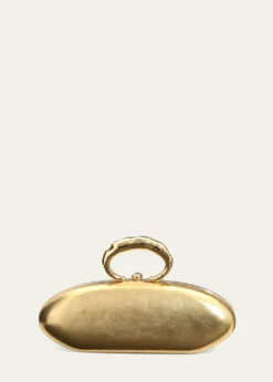 Alexis BittarMolten Gold Bullet Minaudiere