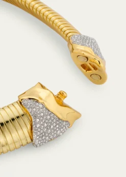 Alexis BittarSolanales Gold Tubogas Collar Necklace