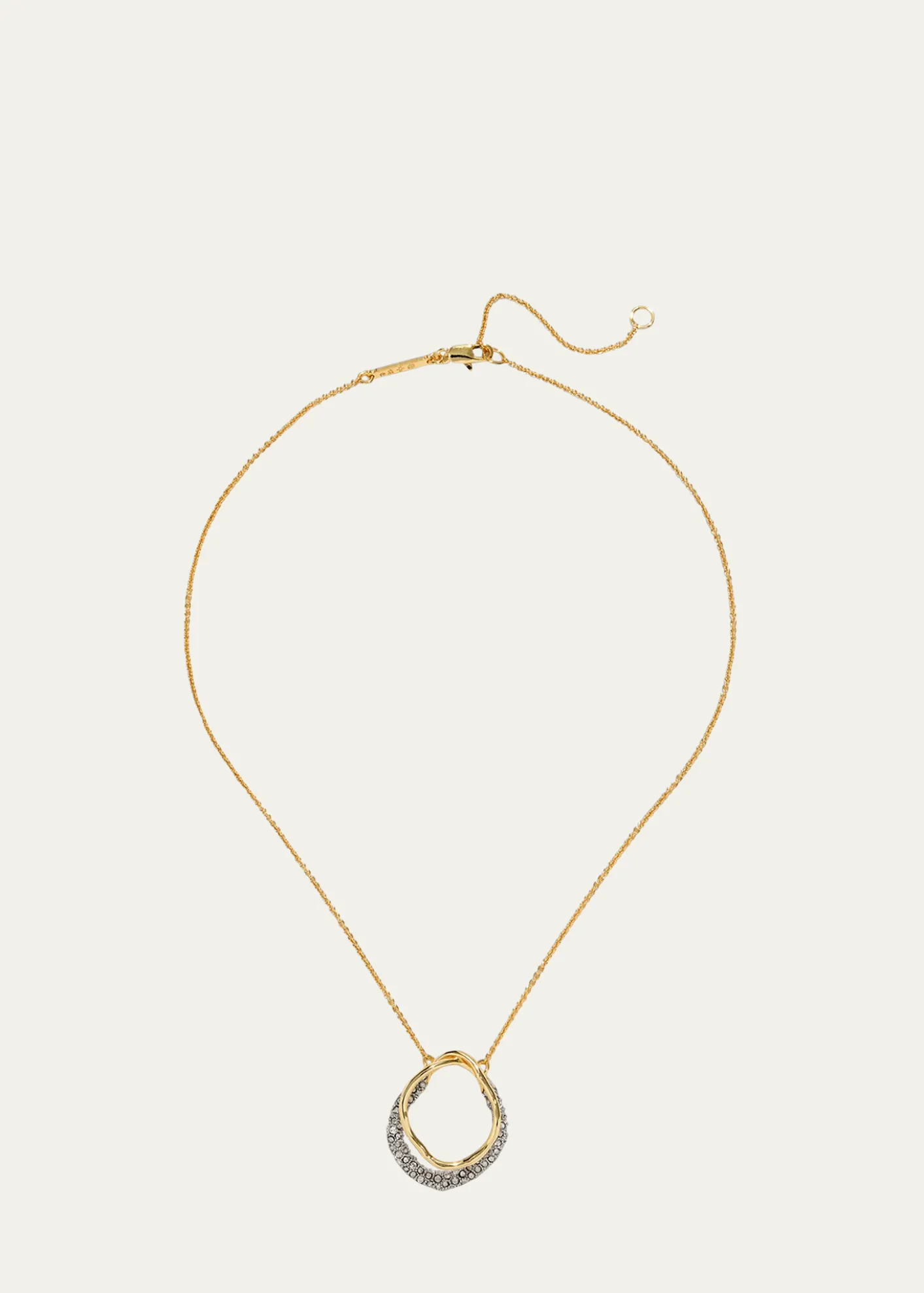 Alexis BittarSolanales Gold Crystal Orbit Necklace