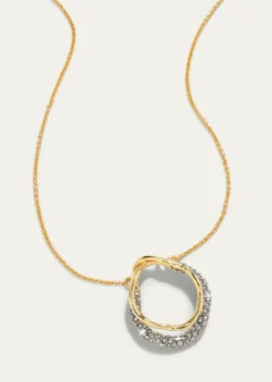 Alexis BittarSolanales Gold Crystal Orbit Necklace