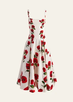 ALICE + OLIVIAAdley Drop-Waist Maxi Dress