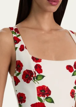 ALICE + OLIVIAAdley Drop-Waist Maxi Dress